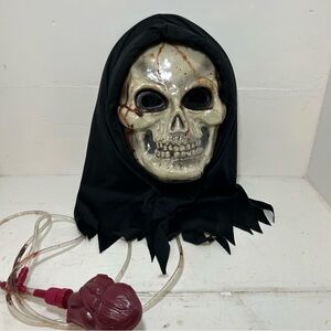Scream Mask Ghost Face Skeleton Heart Pump Mask Blood Halloween Horror Reaper